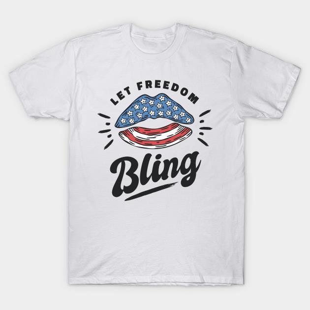 Let Freedom Bling Shirt – Just A Rumor Designs